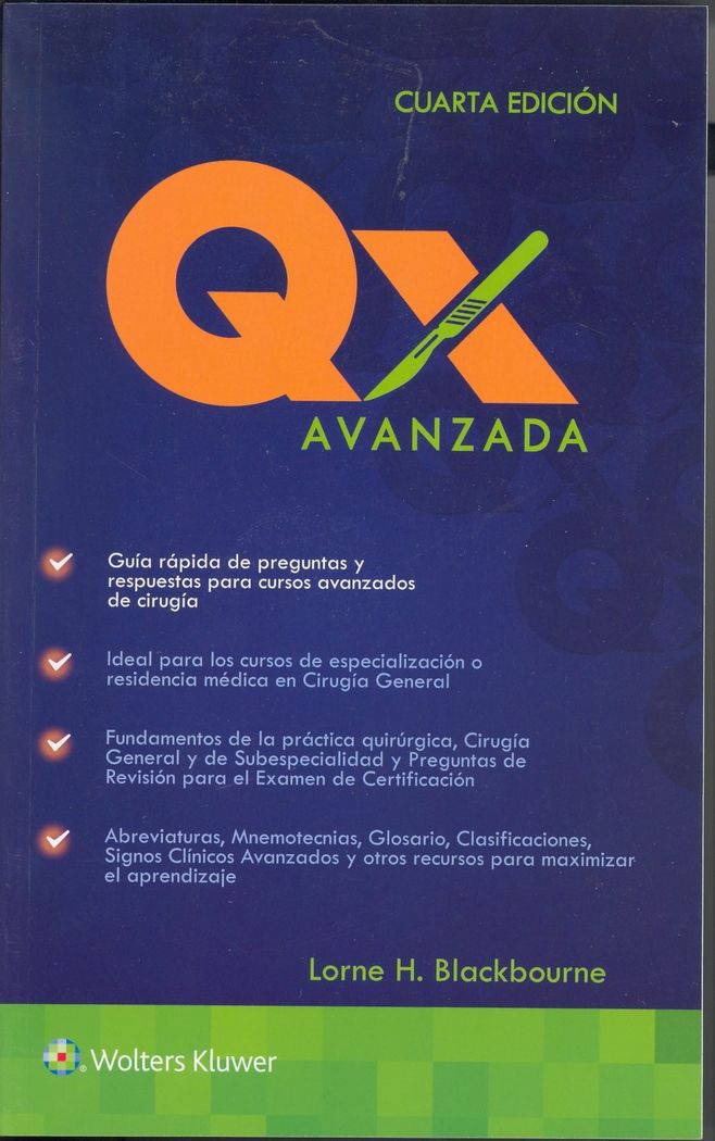 QX Avanzada, de Blackbourne | portada del libro