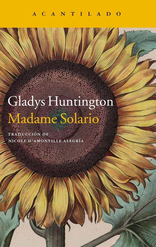 Madame Solario, de Huntington, Gladys | portada del libro