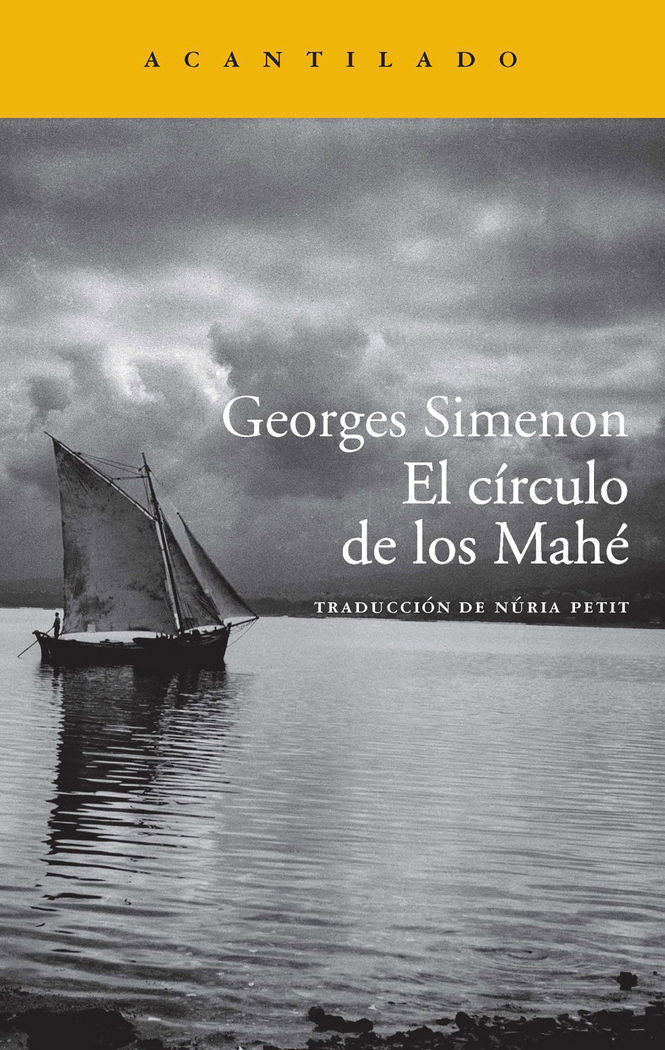 El círculo de los Mahé, de Simenon, Georges | portada del libro