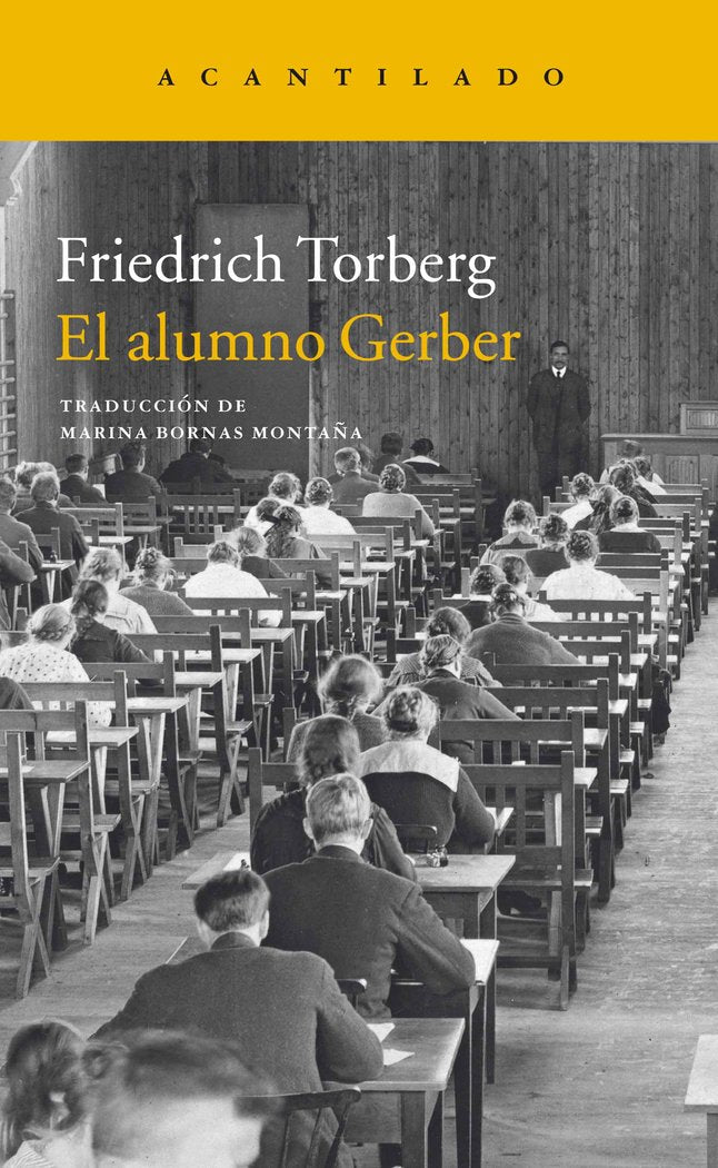 El alumno Gerber, de Torber, Friedrich | portada del libro