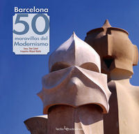 Barcelona. 50 maravillas del modernismo, de Cabré Massot, Tate | portada del libro