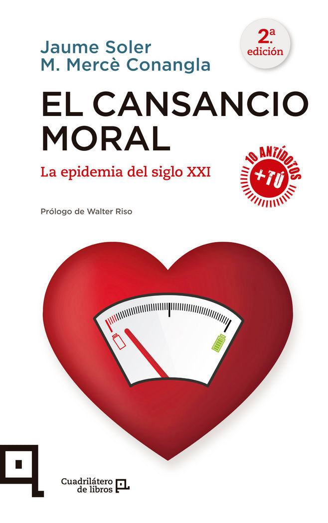 El cansancio moral, de Soler, Jaume | portada del libro