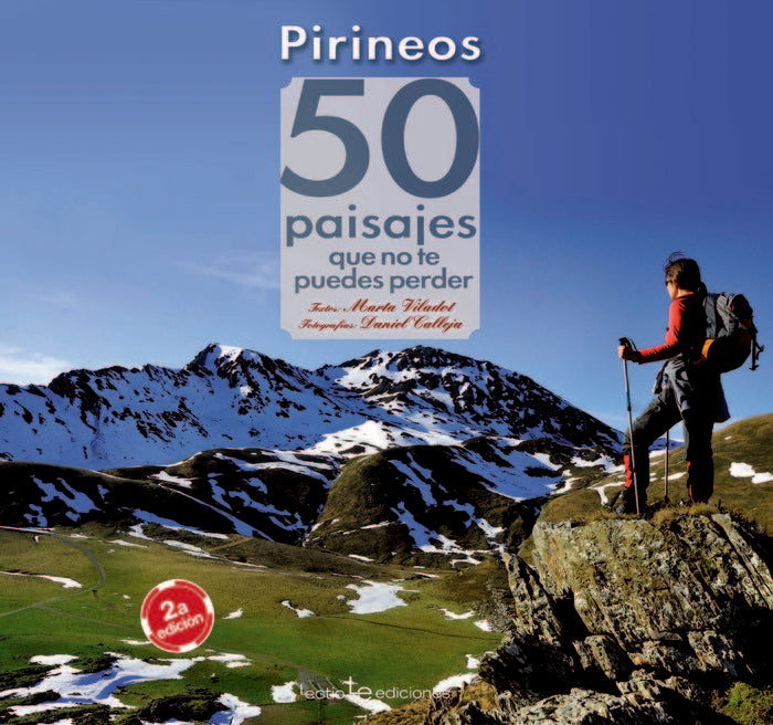PIRINEOS:50 PAISAJES QUE NO TE PUEDES PERDER, de VILADOL, MARTA | portada del libro