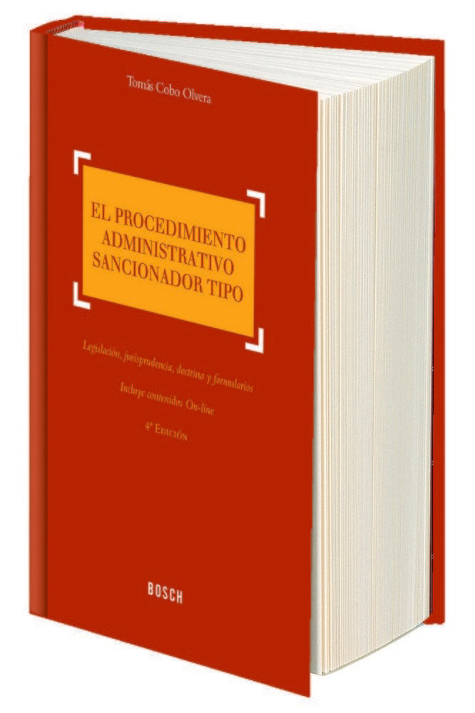 El procedimiento administrativo sancionador tipo (4.ª edición), de Cobo Olvera, Tomás | portada del libro
