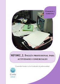 INGLES PROFESIONAL PARA ACTIVIDADES COMERCIALES, de Eva Alcaide Gómez | portada del libro