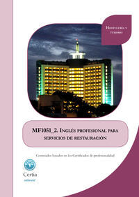 MF1051_2 Inglés profesional para servicios de restauración, de Eva Alcaide Gómez | portada del libro