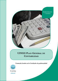 UF0515 Plan General de Contabilidad, de María Isabel Rodríguez Criado | portada del libro