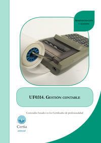 UF0314 Gestión contable, de Isorna Potel | portada del libro