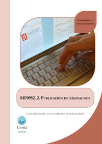 MF0952_2 Publicación de páginas web, de Castro Álvarez | portada del libro