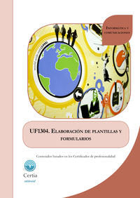 UF1304 Elaboración de plantillas y formularios, de García Casal | portada del libro