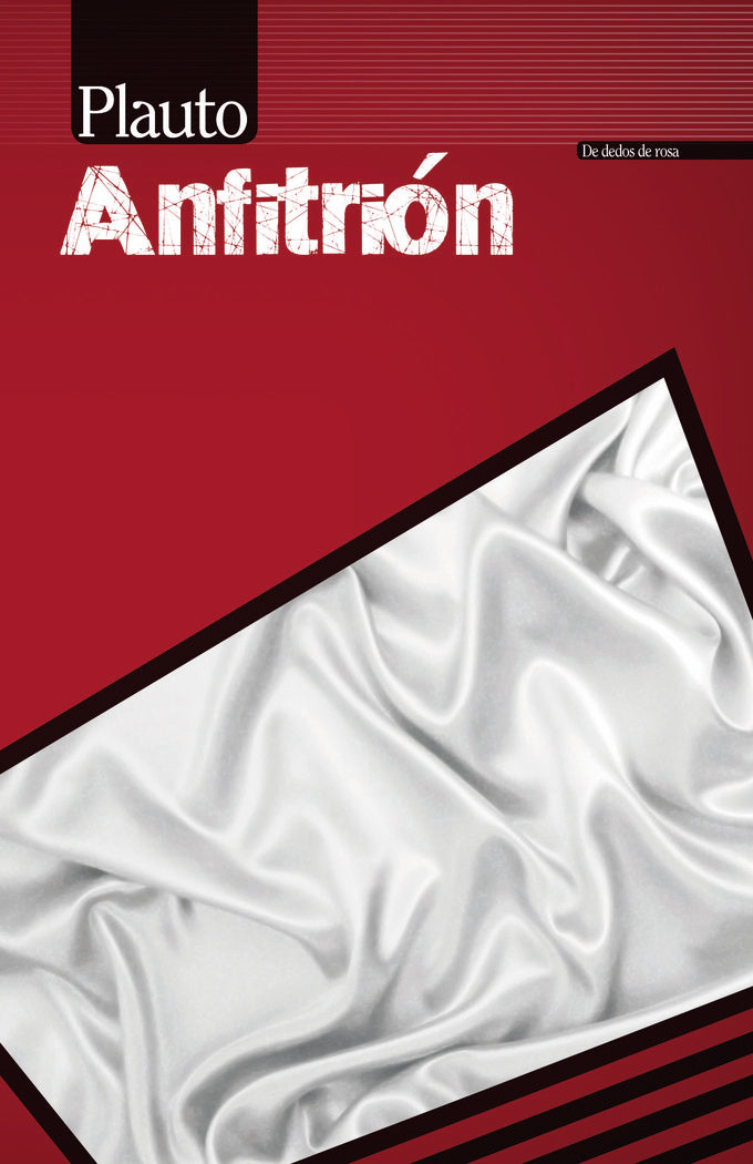 Anfitrión, de Plauto | portada del libro