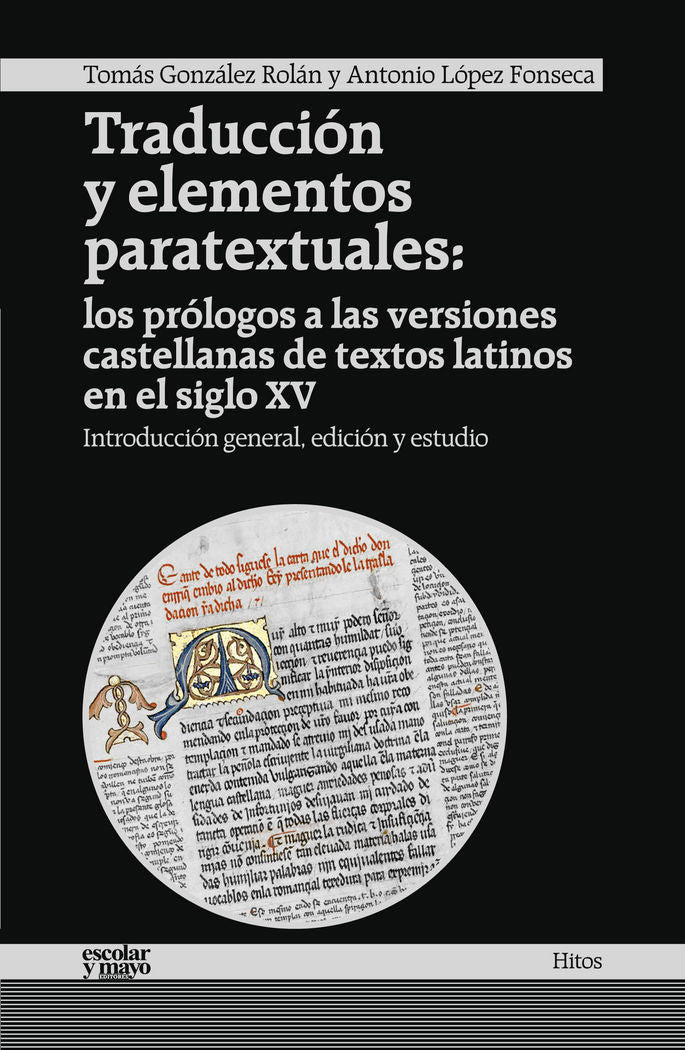 Traducción y elementos paratextuales, de González Rolán, Tomás | portada del libro