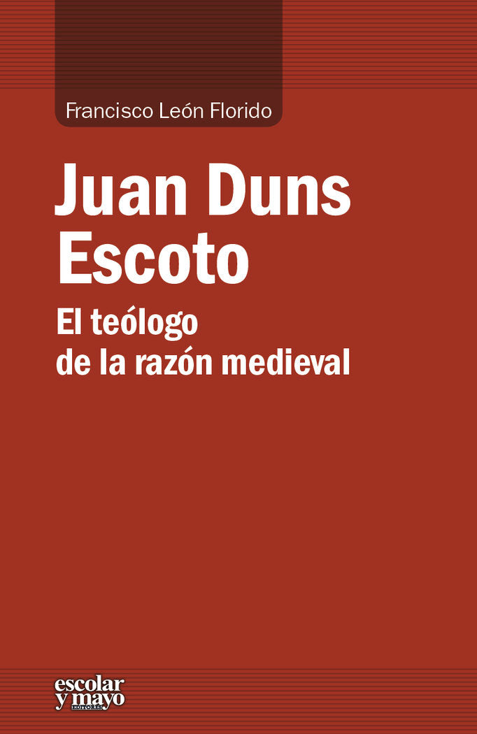 Juan Duns Escoto, de León Florido, Francisco | portada del libro