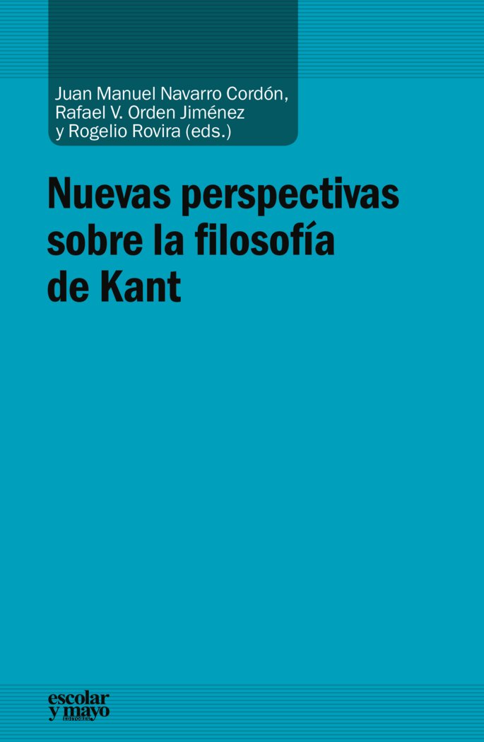 Nuevas perspectivas sobre la filosofía de Kant | portada del libro