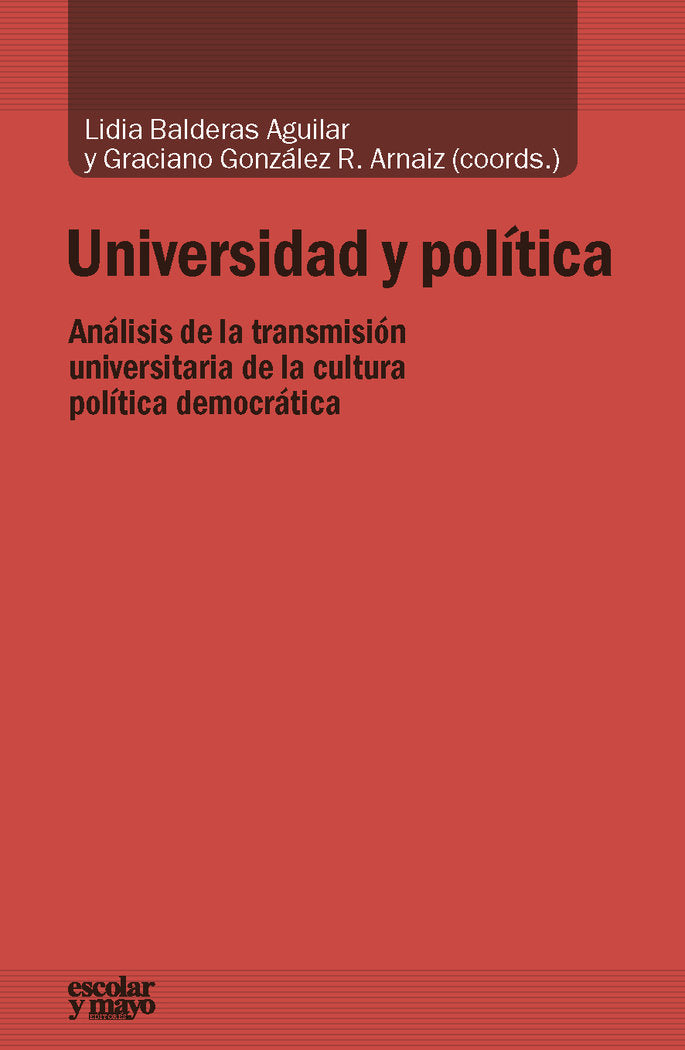 Universidad y política | portada del libro