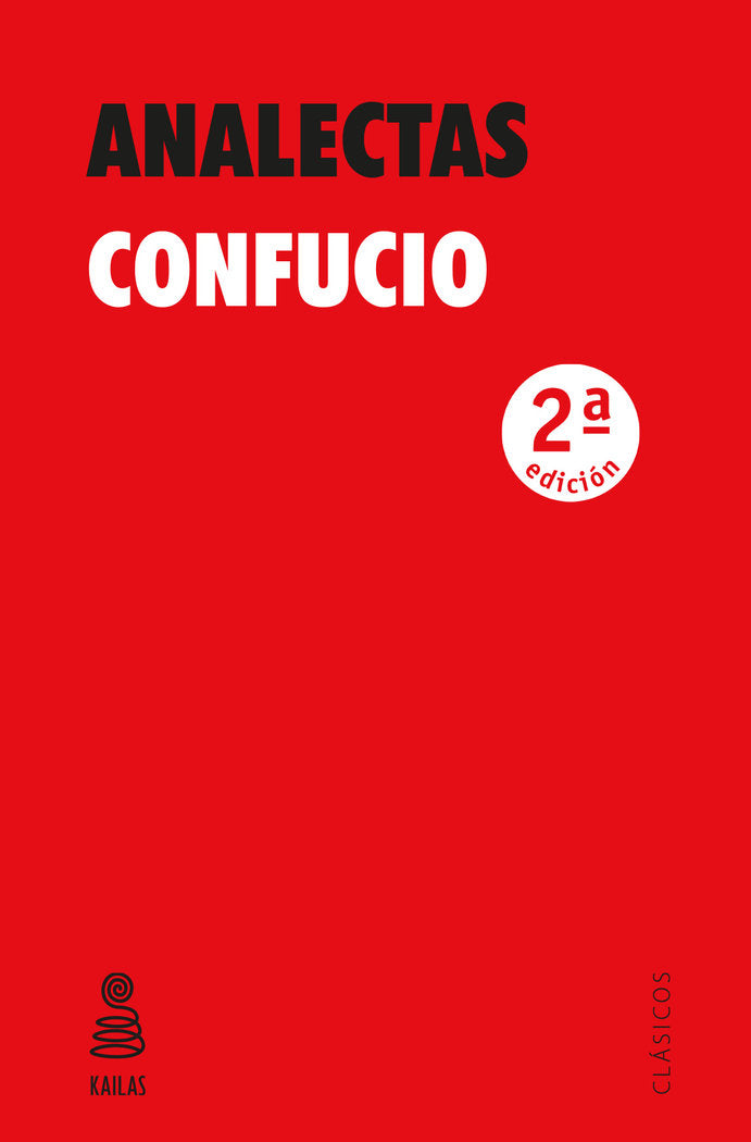 Analectas, de Confucio | portada del libro