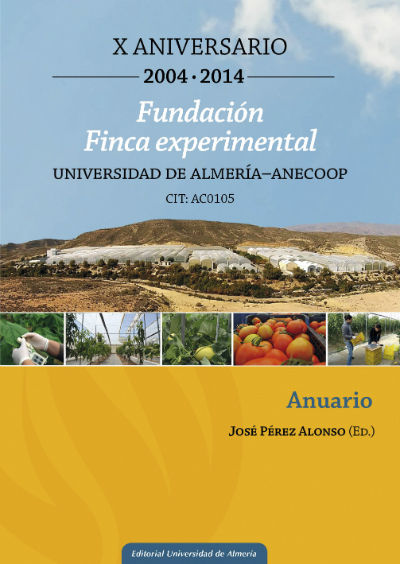 Fundación finca experimental Universidad de Almería - ANECOOP, de JOSE PEREZ ALONSO | portada del libro