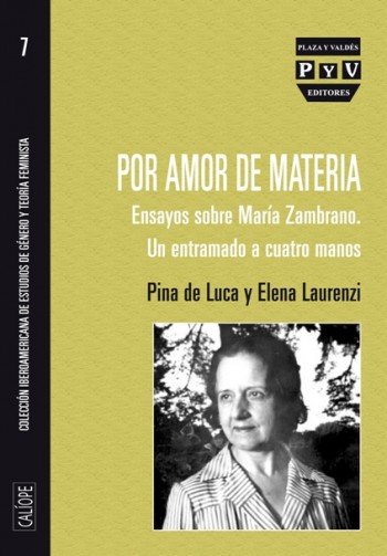 POR AMOR DE MATERIA, de de Luca, Pina | portada del libro
