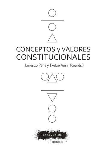 CONCEPTOS Y VALORES CONSTITUCIONALES, de AUSIN, TXETXU | portada del libro