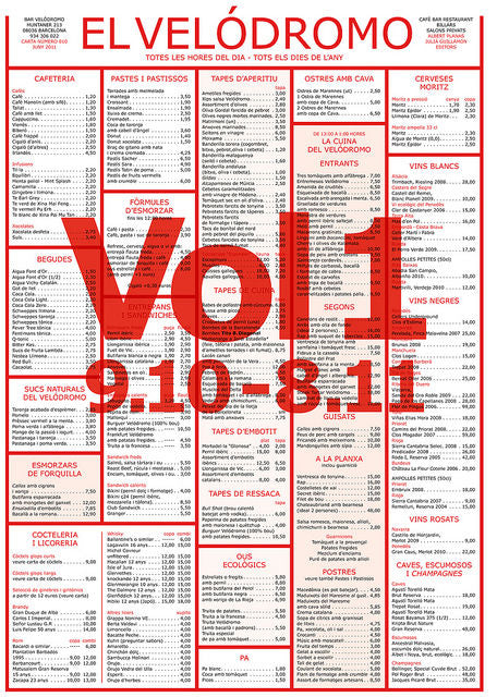 Les cartes del bar Velódromo | portada del libro