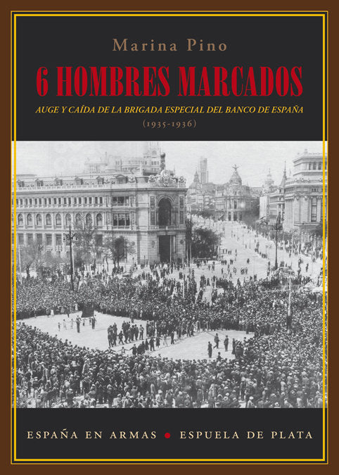 Seis hombres marcados, de Pino, Marina | portada del libro