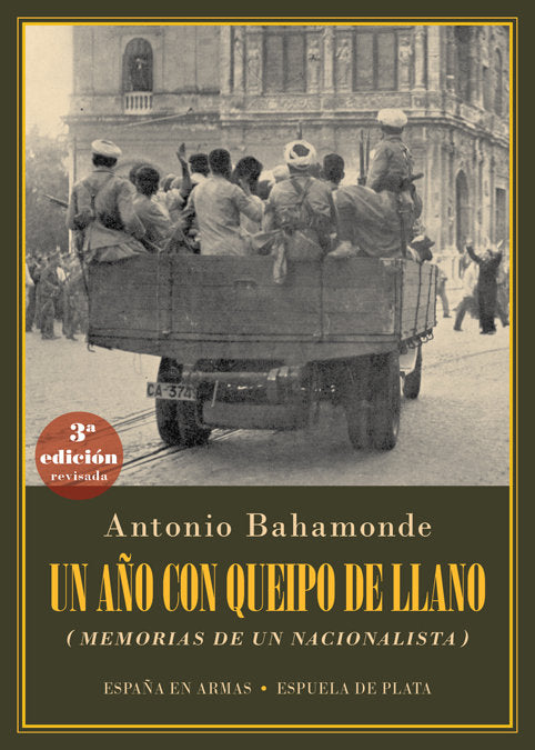 Un año con Queipo de Llano, de Bahamonde, Antonio | portada del libro
