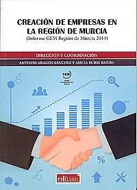 Creación de Empresas en la Región de Murcia, de ARAGÓN SÁNCHEZ | portada del libro
