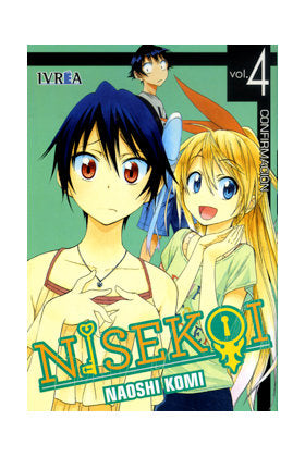 Nisekoi 4, de Naoshi Komi | portada del libro