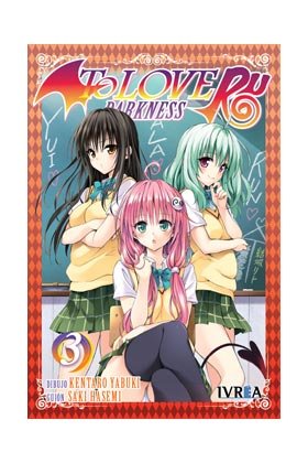To Love Ru Darkness 3, de Saki Hasemi | portada del libro
