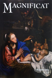 MAGNIFICAT DICIEMBRE 2016, de AA.VV. | portada del libro