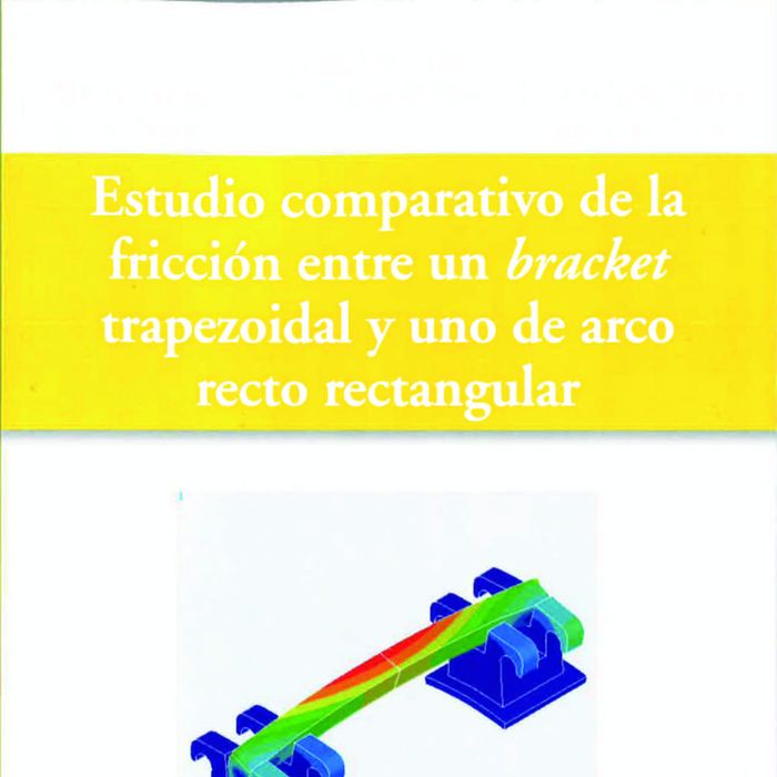 Estudio comparativo de la fricción entre un bracket trapezoidal y uno de arco recto rectangular, de Cobo Díaz, Teresa | porta