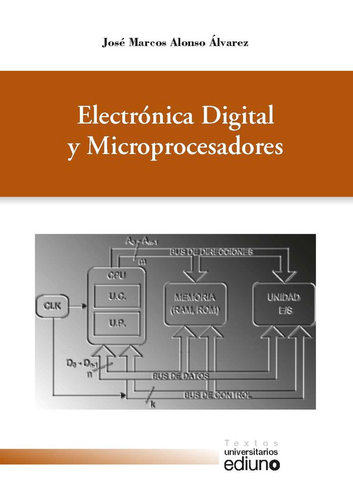 Electrónica Digital y Microprocesadores, de Alonso Álvarez | portada del libro