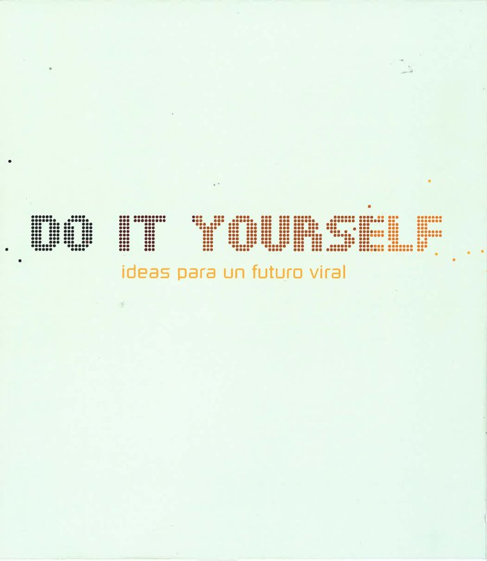 Do it yourself | portada del libro