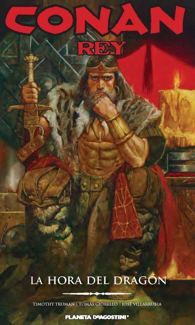 Conan Rey La hora del dragón, de Giorello | portada del libro