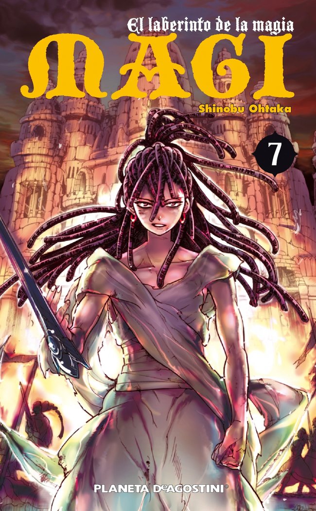 Magi El laberinto de la magia nº 07/37, de Ohtaka, Shinobu | portada del libro