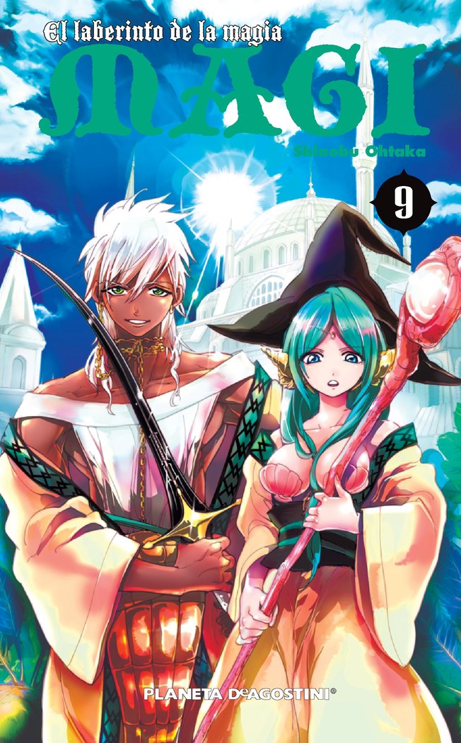 Magi El laberinto de la magia nº 09/37, de Ohtaka, Shinobu | portada del libro