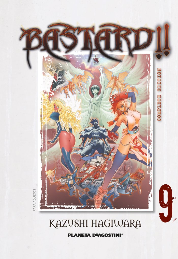Bastard! Complete Edition nº 09, de Hagiwara | portada del libro