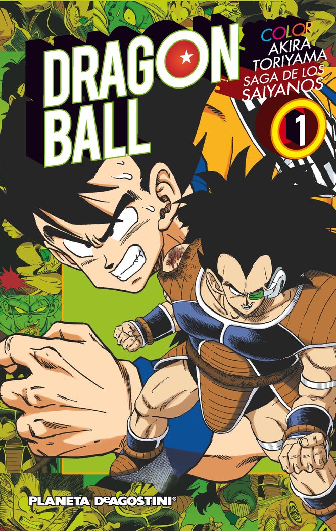 Dragon Ball Color Saiyan nº 01/03, de Toriyama, Akira | portada del libro