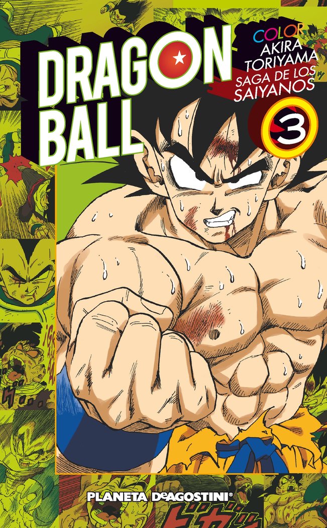 Dragon Ball Color Saiyan nº 03/03, de Toriyama, Akira | portada del libro