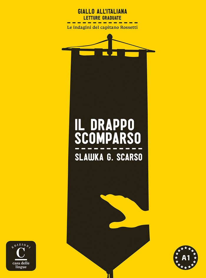 Il drappo scomparso, Colección Giallo all´italiana, de G. Scarso, Salwka | portada del libro