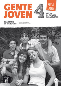 Gente Joven Nueva edición 4 Cuaderno de ejercicios + CD, de Alonso Arija, Encina | portada del libro