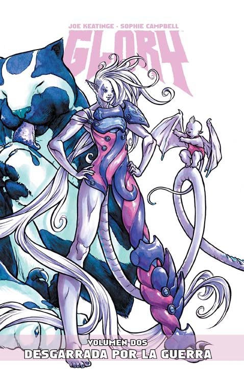 Glory vol. 2: Desgarrada por la guerra, de KEATINGE | portada del libro