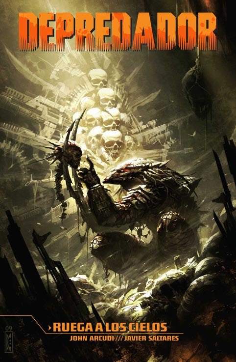 Depredador: Ruega a los cielos, de ARCUDI | portada del libro