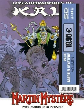 Pack Martin Mystère 1: Los adoradores de Kali - ¡Nautilus!, de VVAA | portada del libro