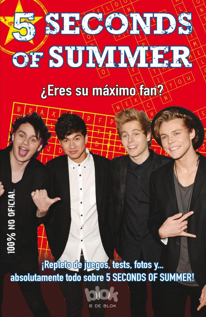 5 Seconds of Summer. ¿Eres su máximo fan?, de VARIOS AUTORES | portada del libro