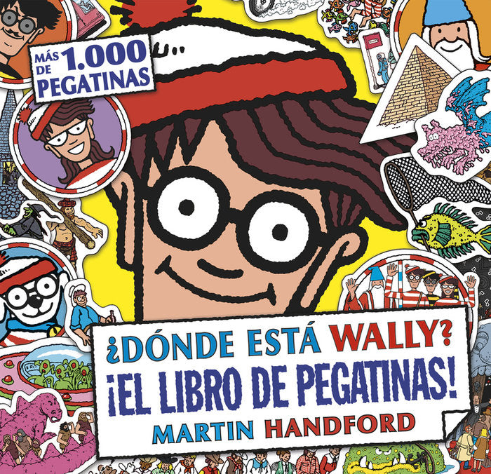 ¿Dónde está Wally? ¡El libro de pegatinas! (Colección ¿Dónde está Wally?), de Handford | portada del libro