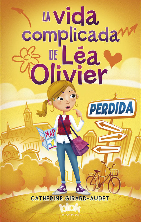La vida complicada de Léa Olivier 1. Perdida, de Girard-Audet, Catherine | portada del libro