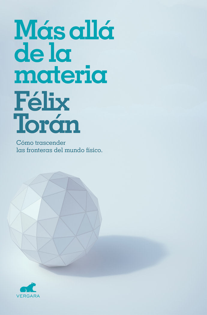 Más allá de la materia, de Torán | portada del libro