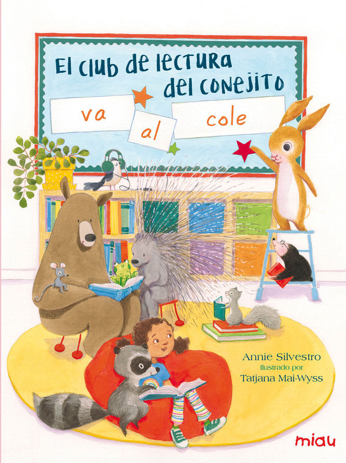 El club de lectura del conejito va al colegio, de Mai-Wyss, Tatjana | portada del libro