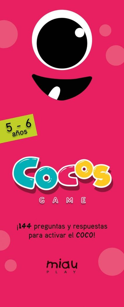 Cocos game 5-6 años, de Orozco, María José | portada del libro